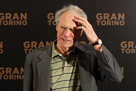Clint Eastwood promotes his movie 