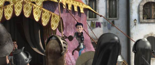 In theater: donkey xote