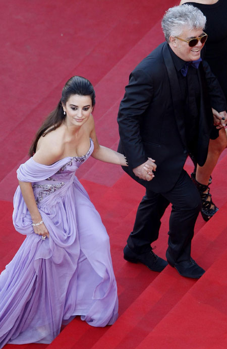 Cast member Cruz arrives on the red carpet for the screening of film at Cannes