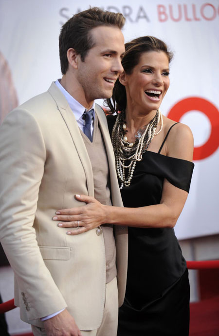 Cast member Sandra Bullock attends the premiere of the film 