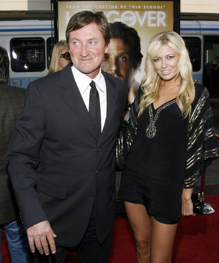 wayne gretzky daughter. coach Wayne Gretzky (L)