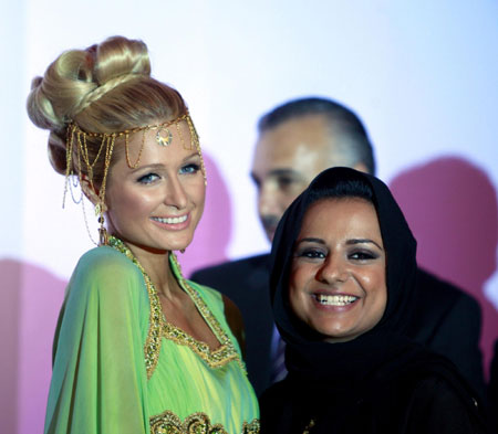 Paris Hilton takes reality TV show in Dubai