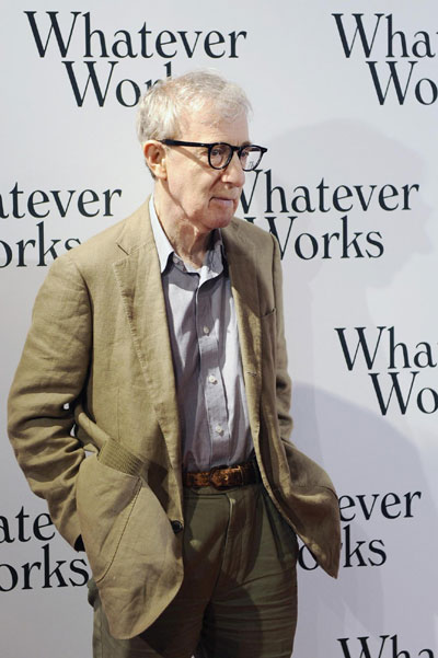 Woody Allen and Evan Rachel Wood attend film 