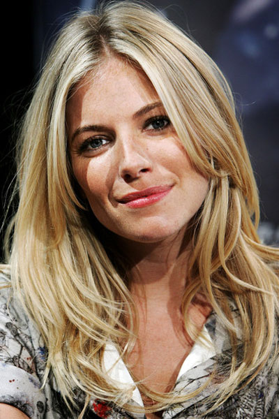 Sienna Miller at press call for G.I Joe The Rise of The Cobra at Simmer On The Bay