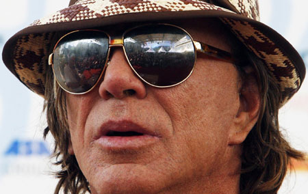 Mickey Rourke: shining star at the Sarajevo Film Festival