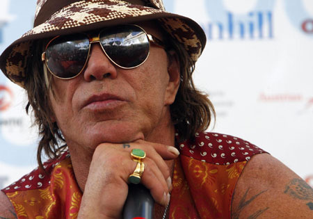 Mickey Rourke: shining star at the Sarajevo Film Festival