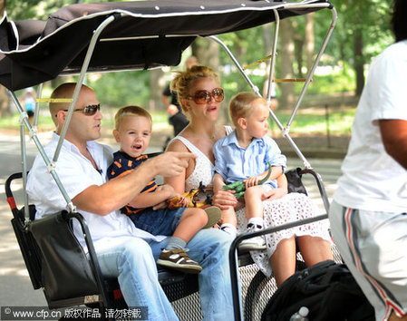 Britney Spears and her two sons to enjoy time