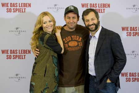 Celebs at premiere of the movie 'Funny People' in Berlin
