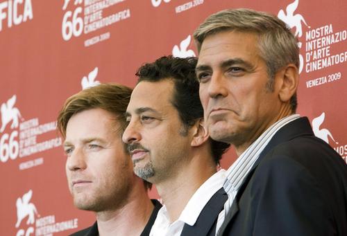 George Clooney attends the photocall at Venice