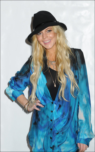 Lindsay Lohan denies hospitalisation