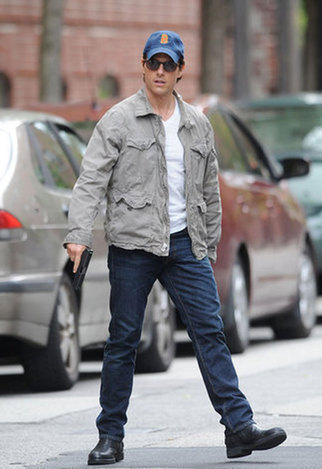 Tom Cruise and Cameron Diaz filming 'Wichita' in Boston