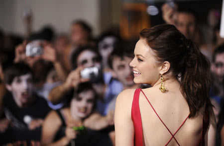 Emma Stone and Amber Heard attend premiere of 