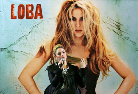 Shakira goes where wild things are with