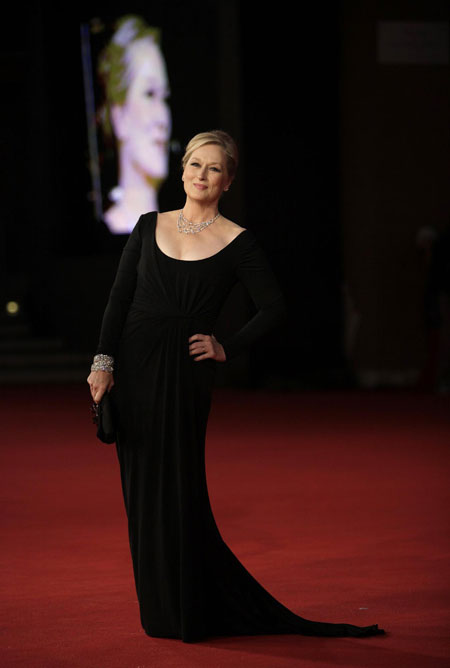 Helen Mirren,Meryl Streep and other celebs on red carpet at Rome Film Festival