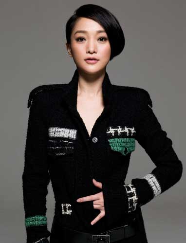 Zhou Xun's new photoshoots