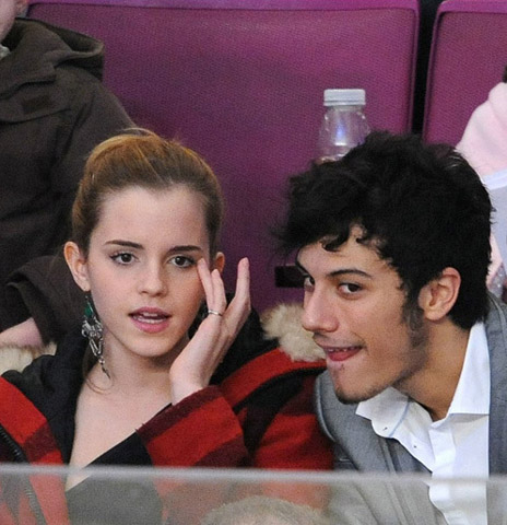 Emma Watson's hockey date