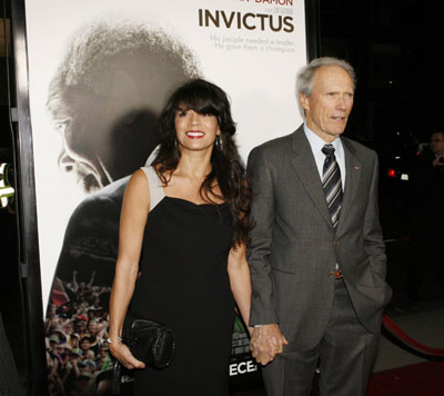 Damon and Eastwood at L.A. premiere of film 