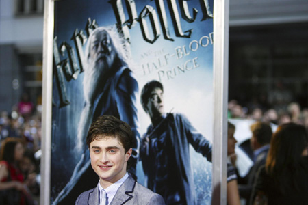 Naked wizard Daniel Radcliffe