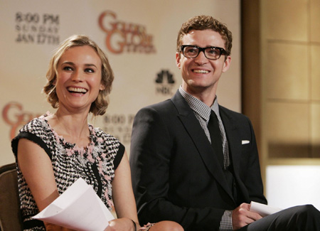 The Golden Globe Award nominations news conference
