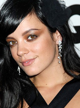 Lily Allen happy with body