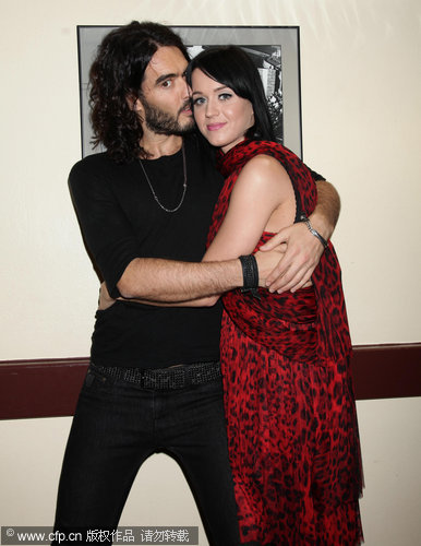 Russell Brand and Katy Perry engaged