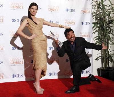 Sandra Bullock wins 2010 People's Choice Award