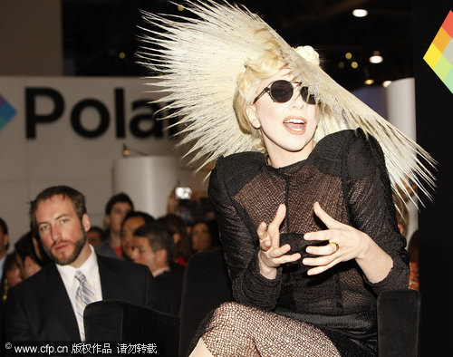 Lady Gaga's wig