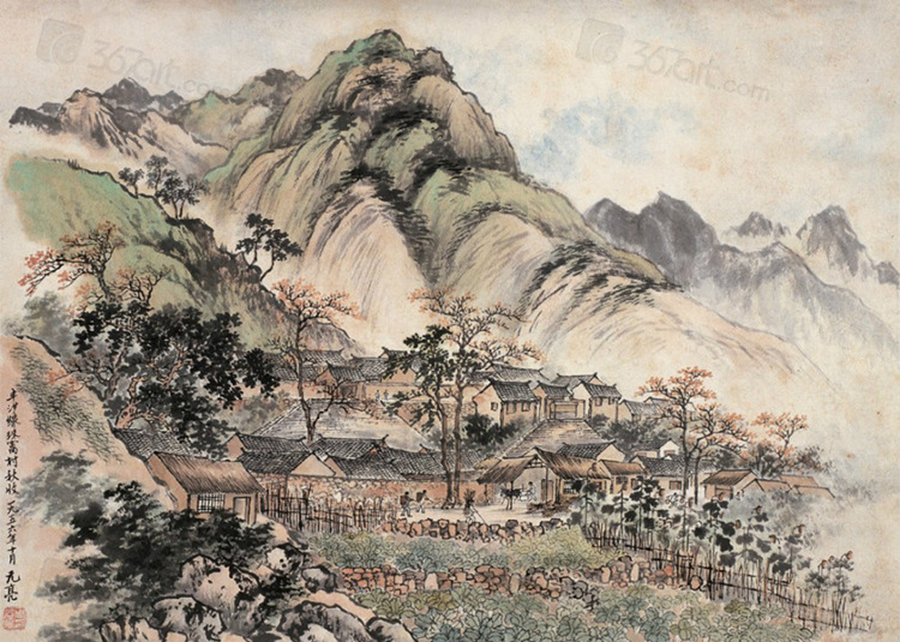 周元亮作品欣赏
