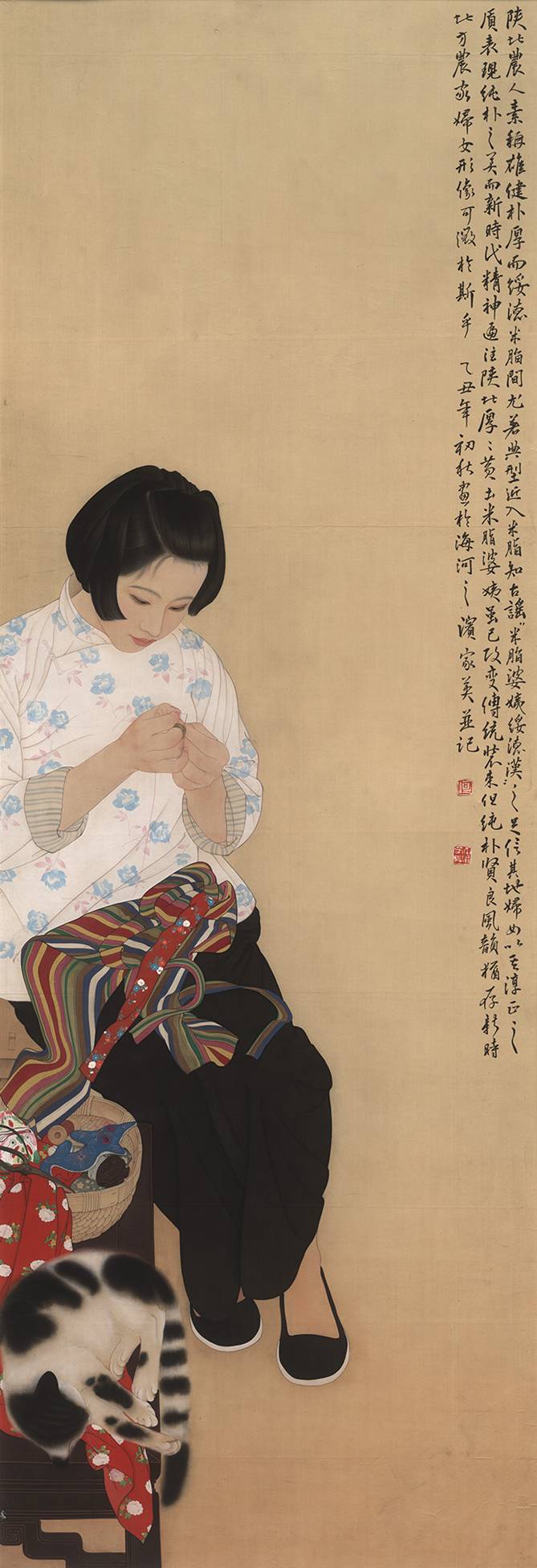 何家英作品：清丽莹洁、含蓄大方