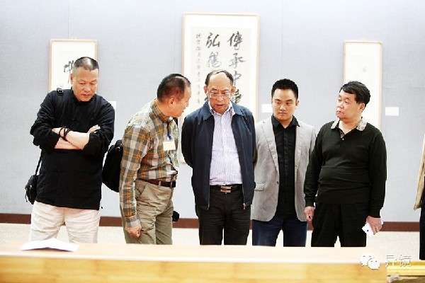 “徽风亳韵”书画展在军博隆重开幕