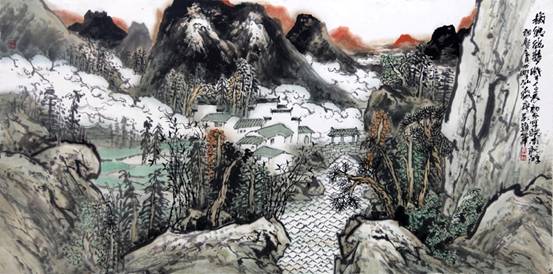 廖新:丹青抒正气 妙手铸文章(图)