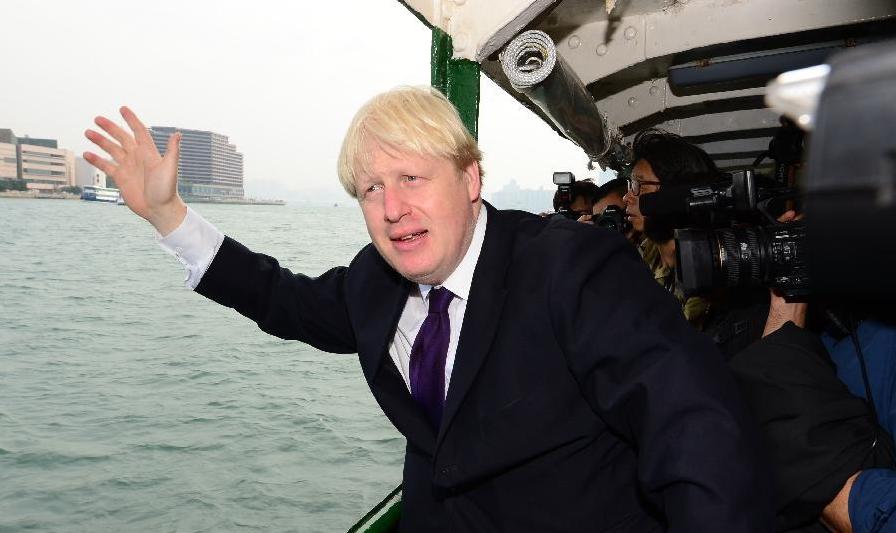 London mayor visits Hong Kong