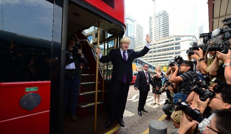 London mayor visits Hong Kong