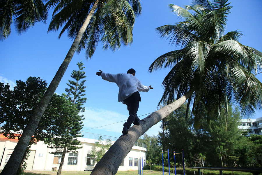 Kung fu master becomes hit online