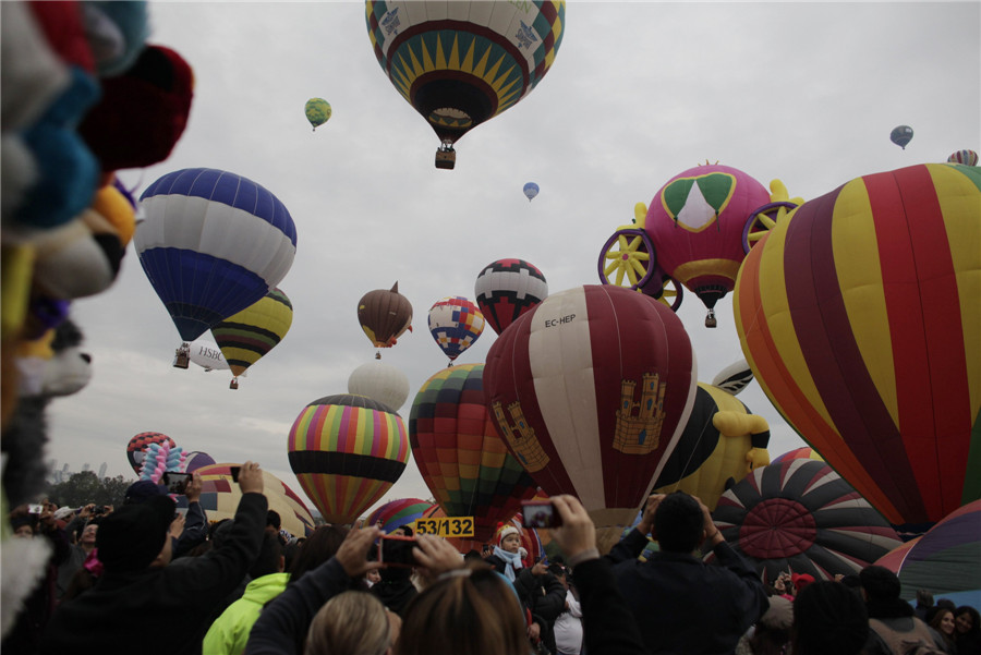Hot-Air Balloon Festival in Leon, Mexico