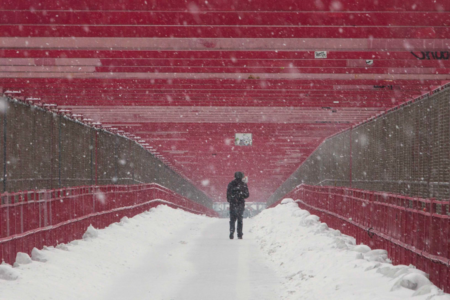 US East Coast buried in snow