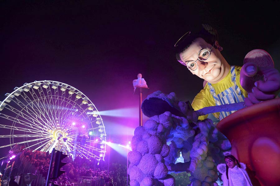 Carnival of Nice celebrates 'King of Gastronomy'