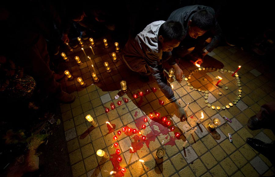 In photos: Terror attack in Kunming