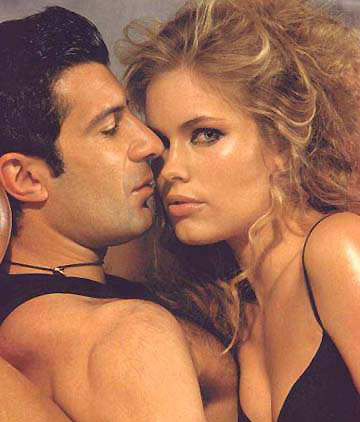 luis figo and Helena Svedin