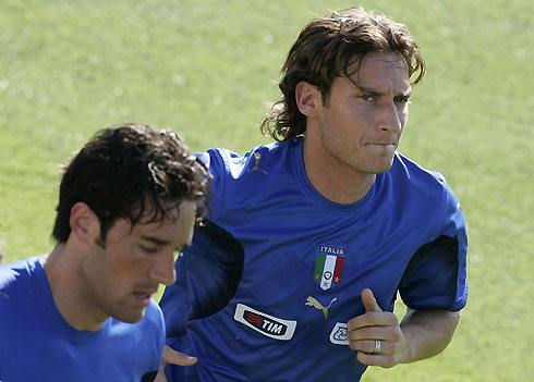 Francesco Totti 2006 - Francesco Totti And Luca Toni