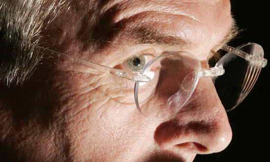 England head coach Sven Goran Eriksson listens during a news conference at Manchester United's Old Trafford stadium in Manchester, northern England June 2, 2006.