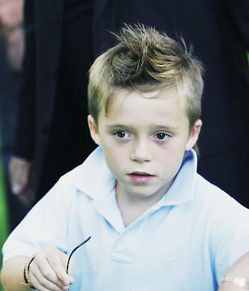 Beckham and son Brooklyn