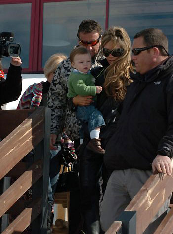 Beckham and son Brooklyn