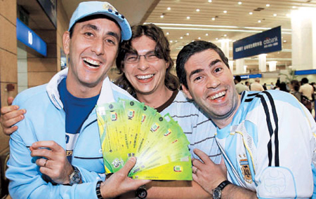Argentine soccer fans