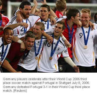 in their World Cup third place match