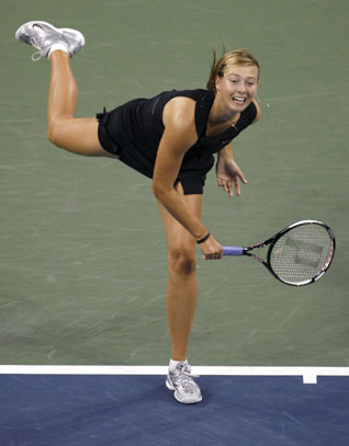 sharapova, maria sharapova, tennis, us open