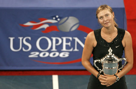 sharapova, maria sharapova, tennis, us open