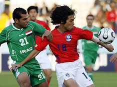 Iraq stun S.Korea, to face Qatar in final 