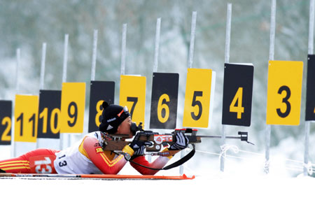 Chinese women biathletes invincible at Winter Asiad