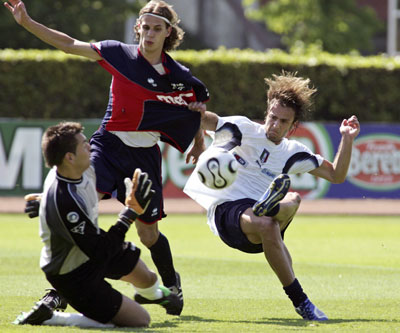 Italy preparing for World Cup